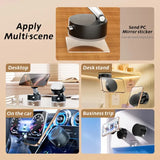Vacuum Suction Magnetic Mobile Holder | Adjustable Foldable Car Phone Mount | Strong Dashboard & Home Phone Stand