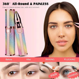 2‑in‑1 Electric Eyebrow Trimmer & Facial Hair Remover for Women - Compact & Rechargeable