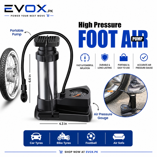 High Pressure Foot Air Pump