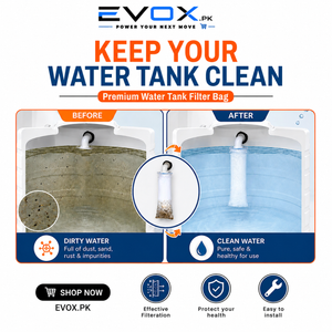 Premium Water Tank Filter Bag – Filters Dust, Sand & Rust