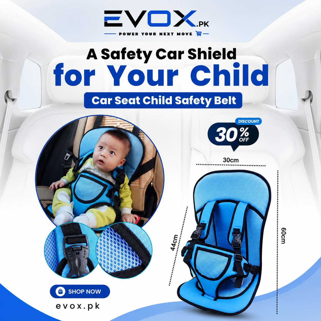 Car Seat Child Safety Belt