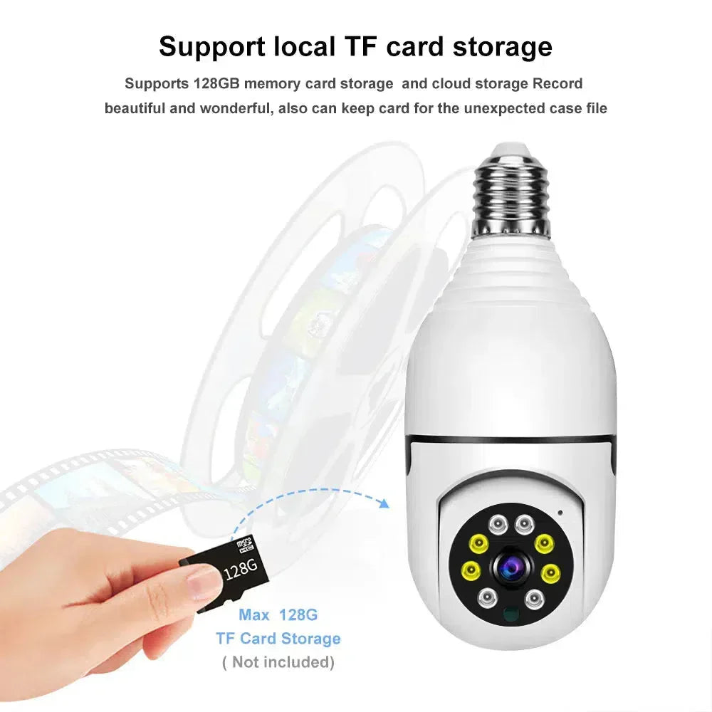 V380 Pro 360* WiFi Bulb Camera