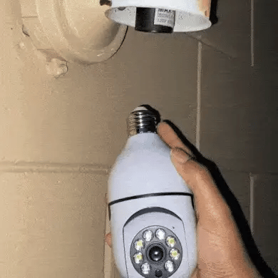 V380 Pro 360* WiFi Bulb Camera