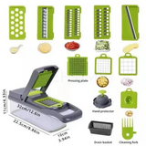 16-in-1 Multifunctional Vegetable Cutter – Chopper, Slicer & Grater