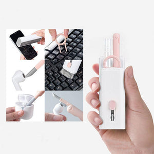 Multi-Function 7-in-1 Tech Cleaner for Earphones and Phones