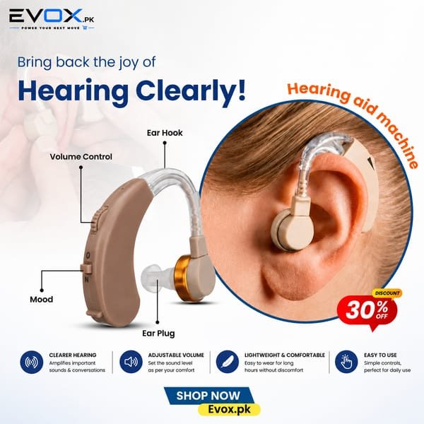 Hearing Aid Machine Sound Amplifier for Clear Hearing